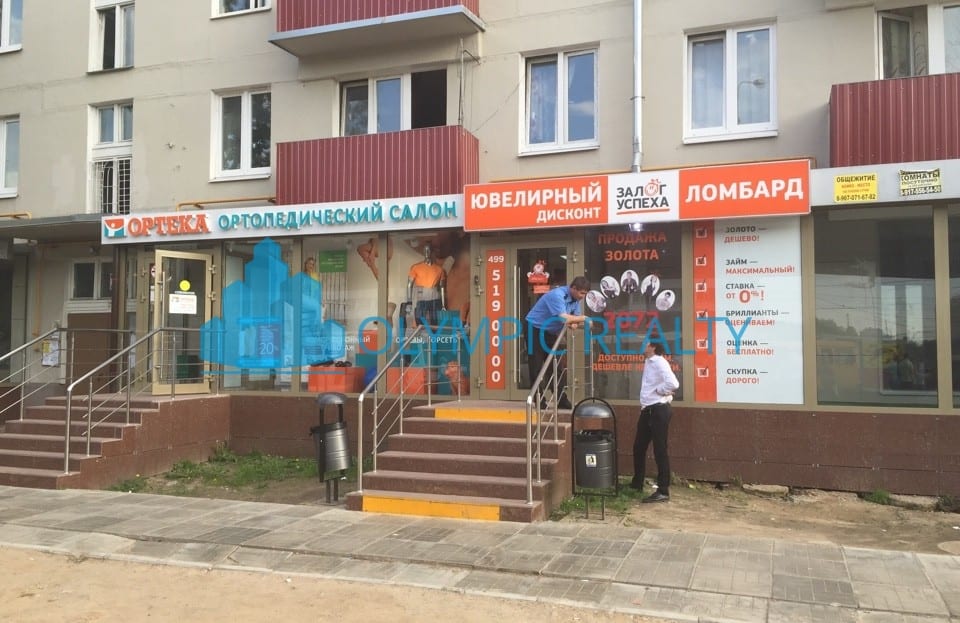 Щелковское ш., д.56/72 продажа помещения арендный бизнес ортопедический салон ортека