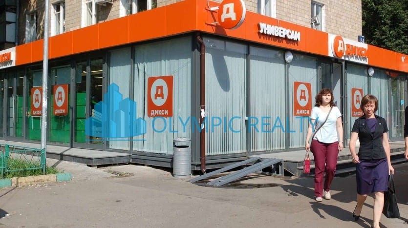 2-я Владимирская, д.34 продажа помещения арендный бизнес в Москве арендатор дикси возле метро